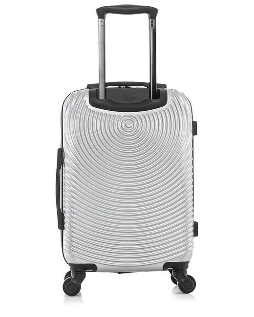 DUKAP Gray Inception Lightweight Hardside Spinner 20in