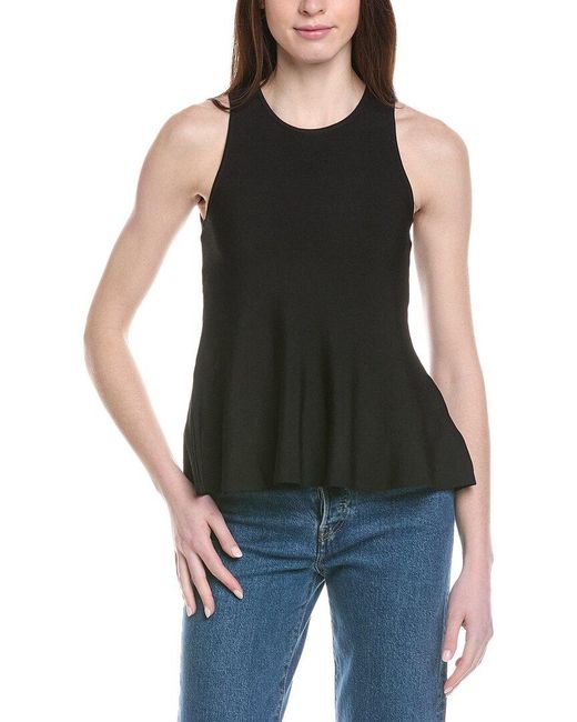 Line & Dot Black Amina Top