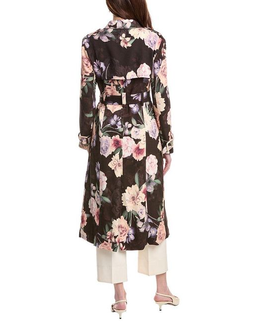 Ted Baker White Anastasia Trench Coat