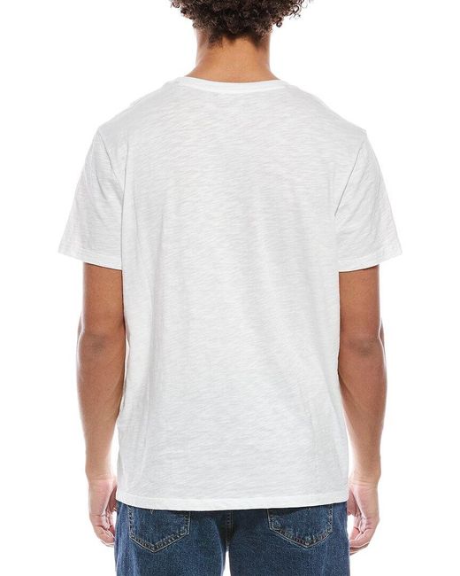 7 For All Mankind White T-Shirt for men