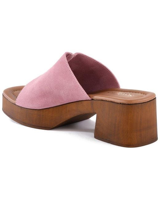 Seychelles Pink Made For Me Leather Slide