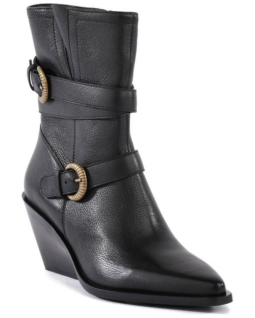 Seychelles Black Speak Up Leather Boot