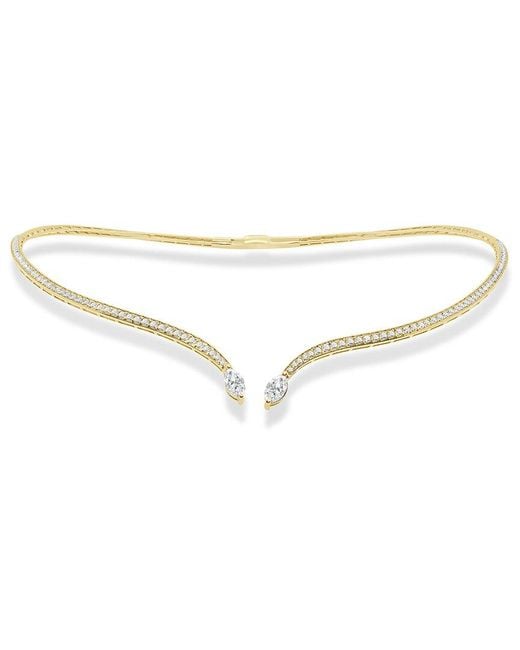 Sabrina Designs White 14K 2.22 Ct. Tw. Diamond Link Necklace