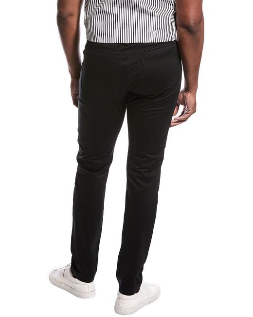 Theory Black Tech Raffi Compact Pant for men