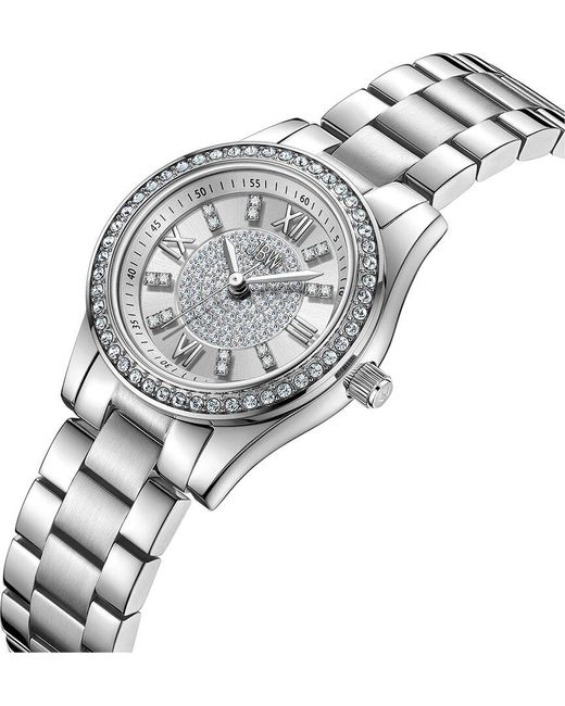 JBW Gray Unisex Mondrian 28 Diamond Watch