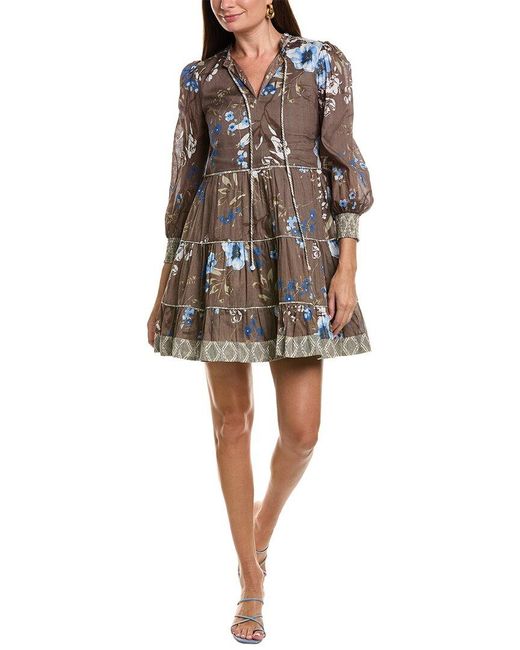 Garrie B Green Mini Dress