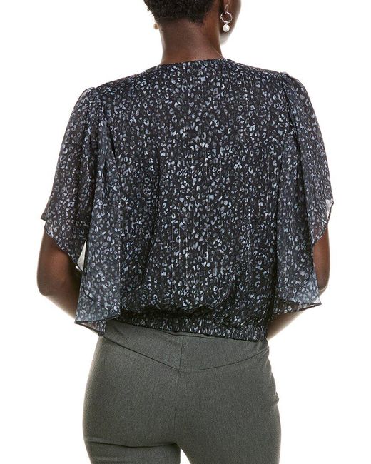 Ramy Brook Gray Kitty Blouse