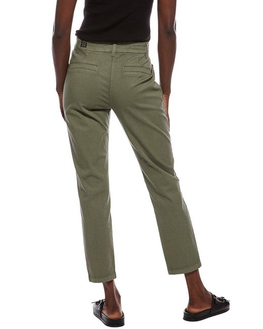 Marc Cain Green Solid Pant