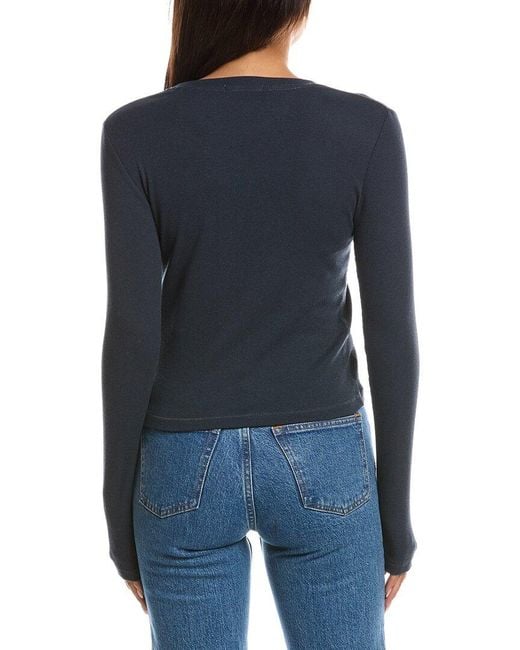 Rag & Bone Blue Essie Rib Shirt