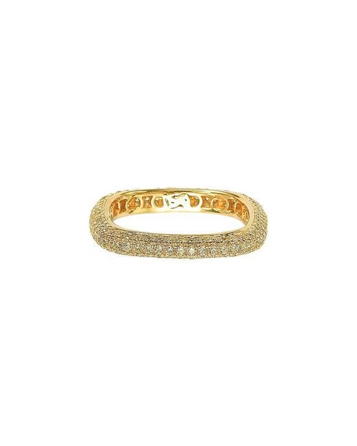 Suzy Levian CZ Jewelry Metallic Suzy Levian Silver Cz Ring