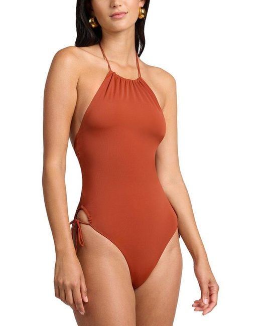 Onia Red Aleena One-Piece