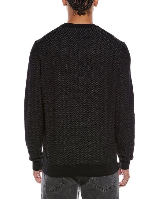 Boss Black Habito Wool-Blend Crewneck Sweater for men