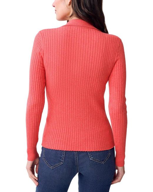 J.McLaughlin Red Adler Sweater