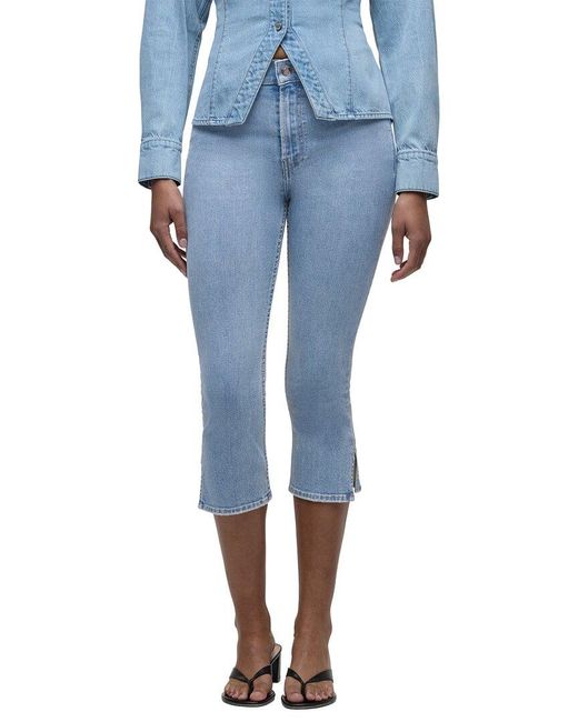 Hudson Blue Capri Straight Jean