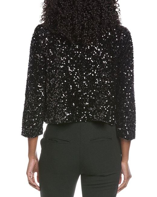 Walter Baker Black Rowan Sequin Jacket