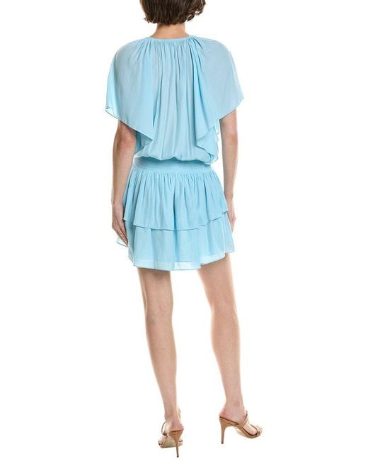 Ramy Brook Blue Rosie Mini Dress