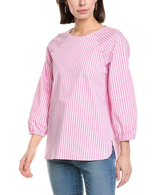 Jude Connally Pink Rosaline Pullover Top