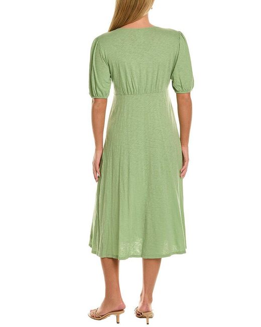 Velvet By Graham & Spencer Green Midi Dress