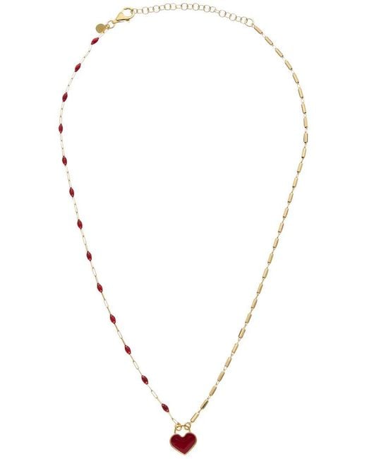 Meshmerise White 18K Over Necklace
