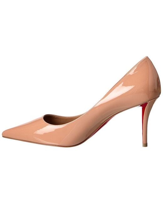 Christian Louboutin Pink Miss Z 80 Patent Pump