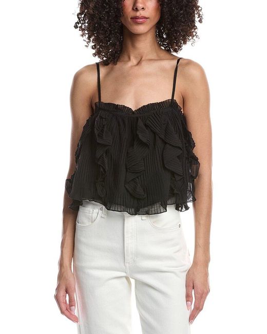 Ramy Brook Black Shiloh Top