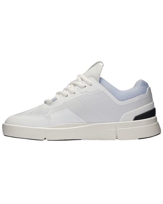 On Shoes White The Roger Spin Sneaker