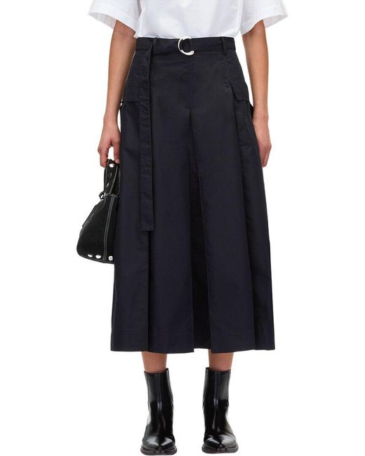 3.1 Phillip Lim Blue Utility Maxi Skirt
