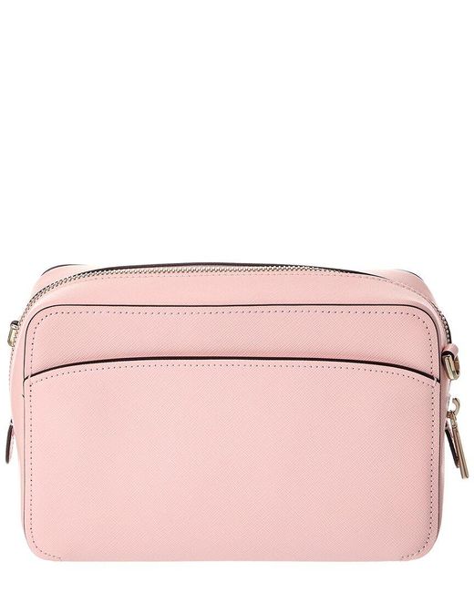 Kate Spade Pink Lauryn Leather Camera Bag