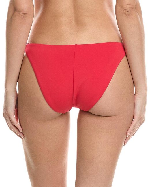 Robin Piccone Pink Ava Side Tie Bottom