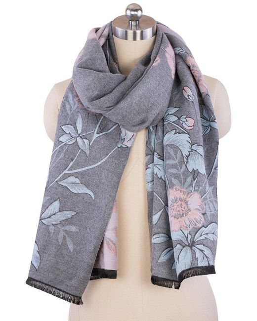 Saachi Blue Reversible Scarf