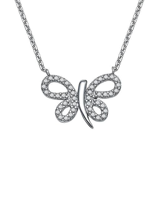 Genevive Jewelry Metallic Silver Necklace