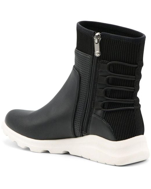 Adrienne Vittadini Black Tabby Boot
