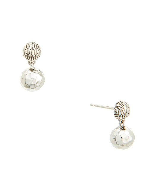 John Hardy Metallic Essentials Drop Earrings