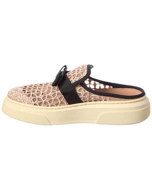 Ferragamo Pink Cassina Sneaker