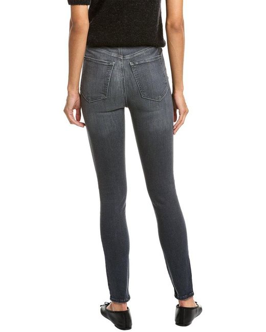 7 For All Mankind Black Ultra High-rise Nfe Skinny Jean
