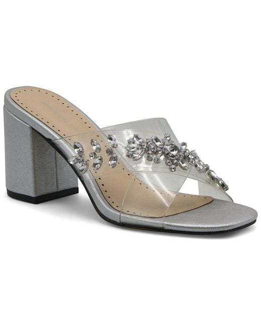 Adrienne Vittadini White Avenue Sandal