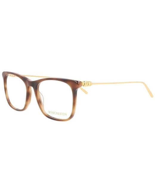Boucheron White Bc0120O 53Mm Optical Frames