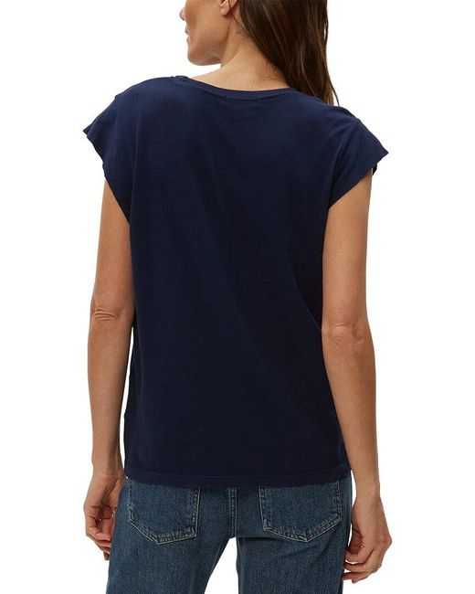 Michael Stars Blue Joey Relaxed Shirt
