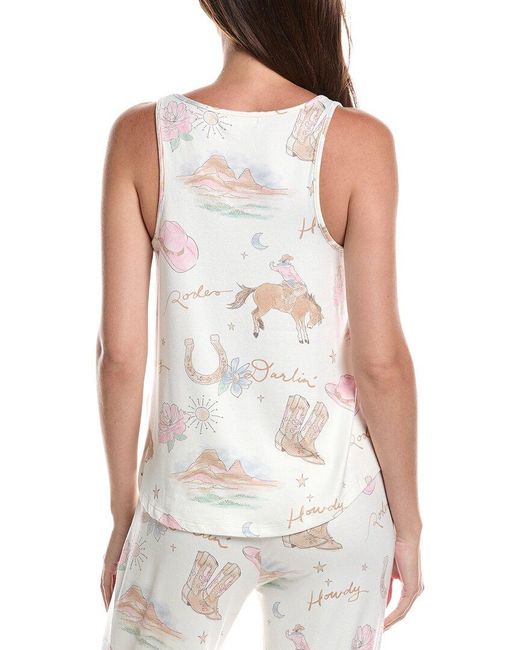 Z Supply White Desert Rose Tank