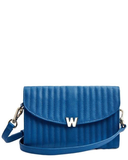 Wolf Blue 1834 Mimi Crossbody Bag With Wristlet In Mari