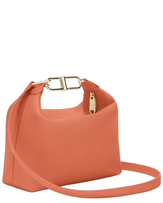 Furla Teia Leather Crossbody in Brown | Lyst