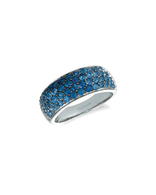 Le Vian Blue 14k Vanilla Gold® 1.58 Ct. Tw. Ombre Sapphire Ring