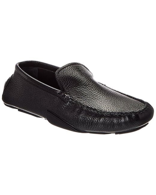Givenchy Black Mr G Leather Car Shoe for men