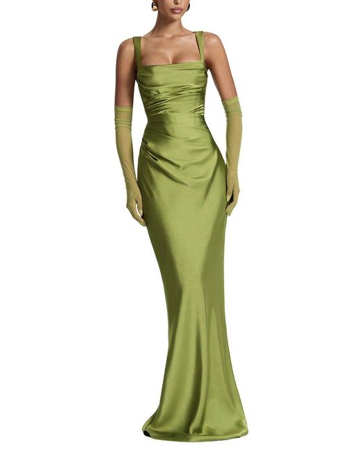 Esea Green Midi Dress