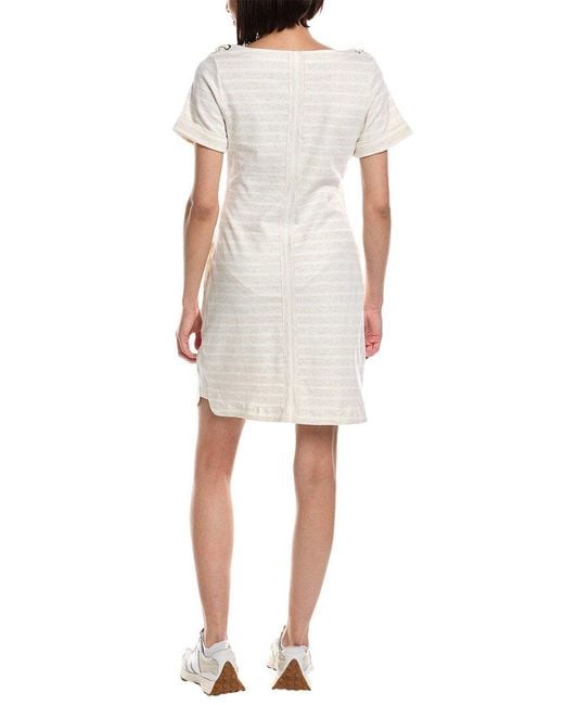 Tommy Bahama White Jovanna Stripe Mini Dress