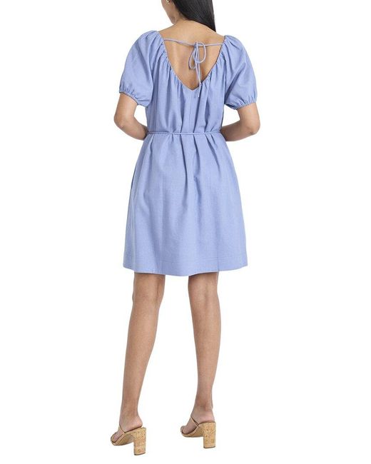 Maggy London Blue Mini Dress