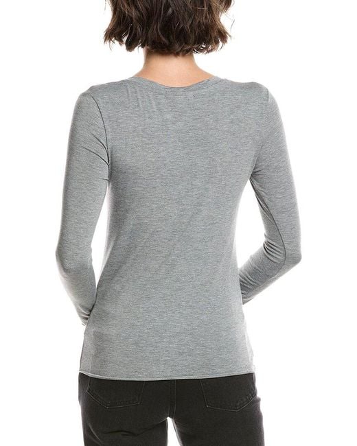 Splendid Gray Bamboo Jersey T-Shirt