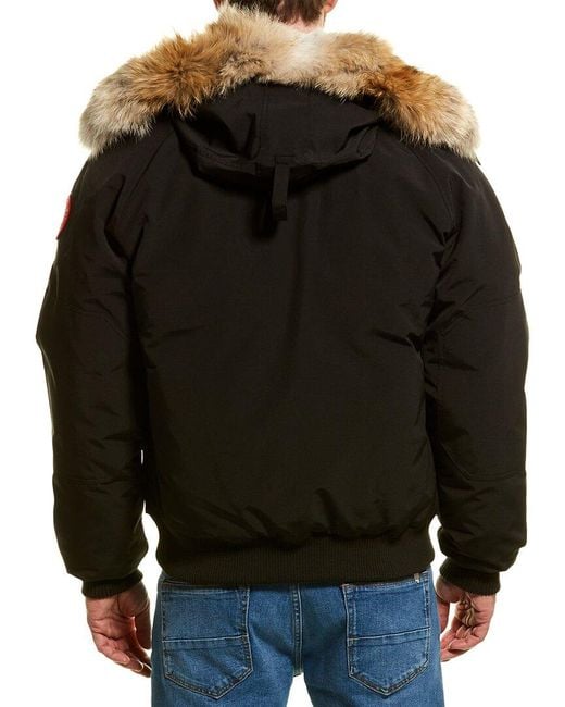 Canada Goose Black Chilliwack Down Bomber Coat for men