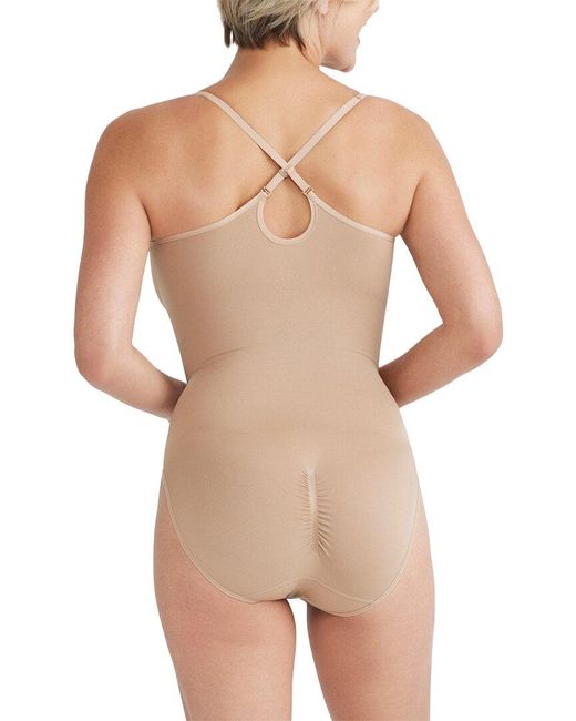 Yummie White Bella Convertible V-Neck Bodysuit