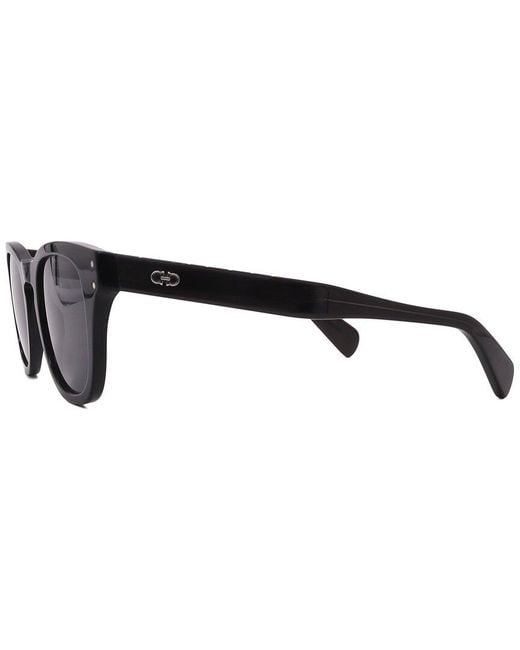 Ferragamo Black Sf1057S 49Mm Sunglasses for men